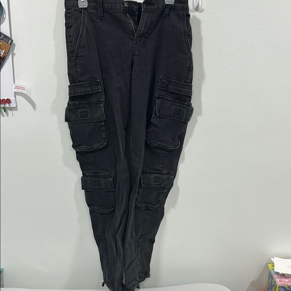 Women's Black Straight Leg Jeans